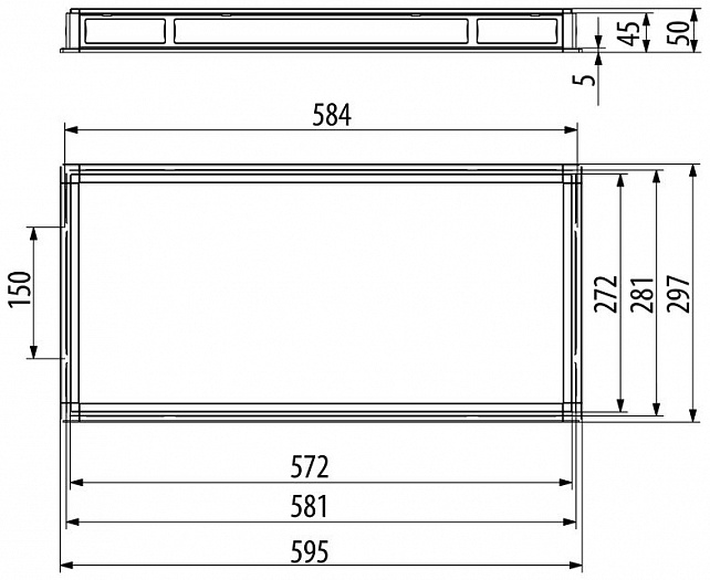 Office LED panel 20W