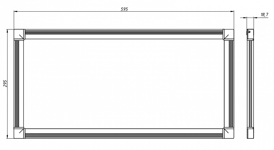 Office Slim LED panel 15W