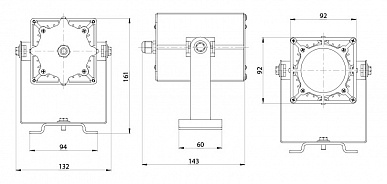 LED floodlights 25W (DS-LFL-24-12)