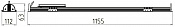 33W recessed linear LED luminaire