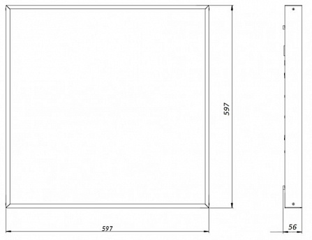 Office LED panel 41W