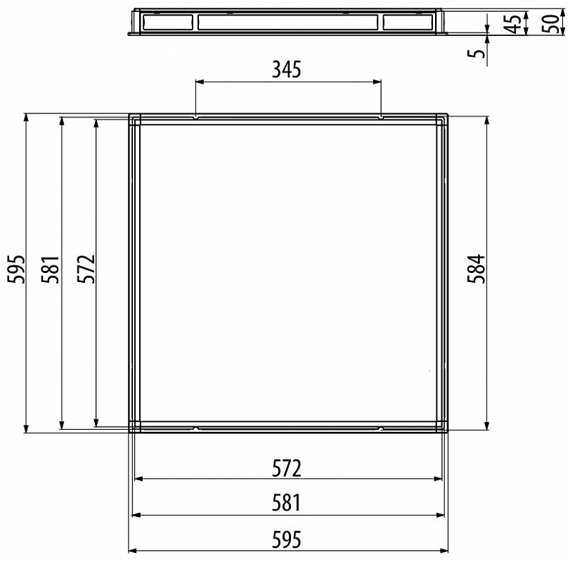 Office LED panel  40W